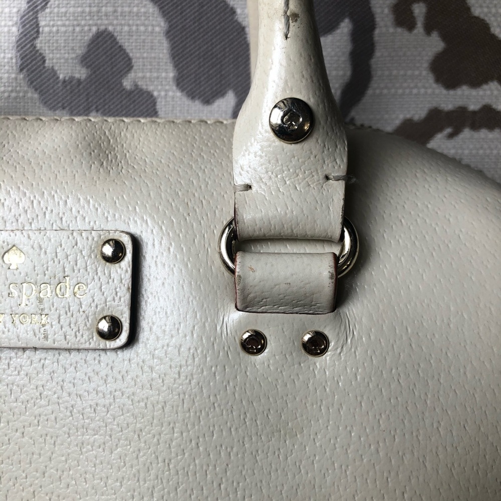 Kate Spade Cream Satchel - Picture 3 of 15